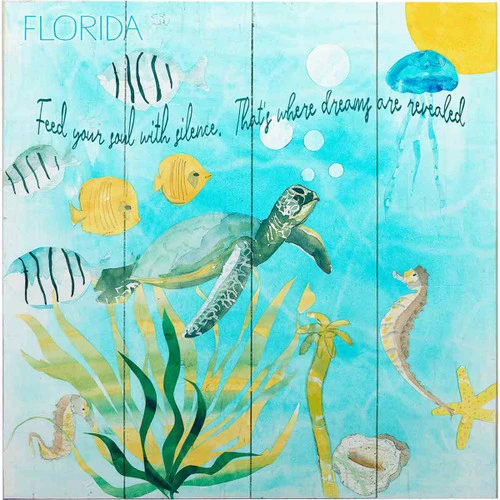 Turtle Time Personalized Wall Art - Image 2