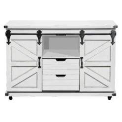 Bradford Open Center Cabinet - White