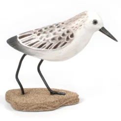 Wood & Metal Sanderling Sculpture