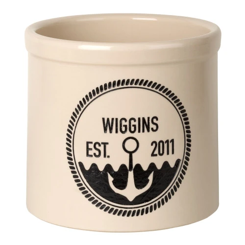 Anchor Personalized Established Crock - Black - Image 2