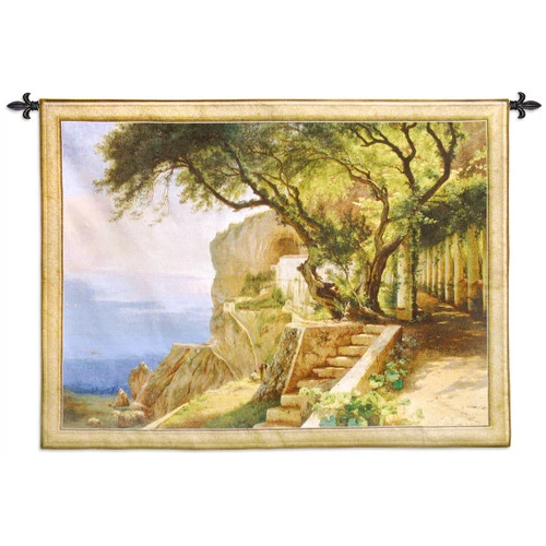 Pergola In Amalfi Wall Tapestry