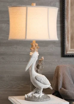 Sandstone Pelican Table Lamp