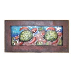 Tortugas Frame Metal Wall Art