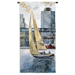 Sailing In The Afternoon Wall Tapestry