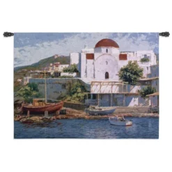 Mykonos II Wall Tapestry
