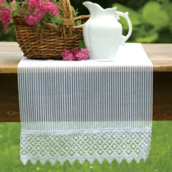 Chelsea Ecru Lace Runner - 14 X 90