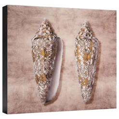 Golden Sea Life II Gallery Wrapped Canvas