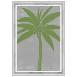 Chromatic Palms VII Framed Print