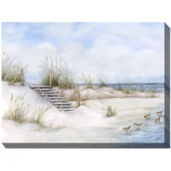 Beachfront Outdoor Canvas Art