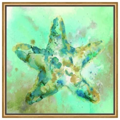 Sand III Framed Canvas