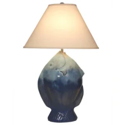 Blue Angelfish Table Lamp