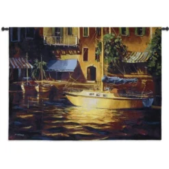 Port Of Call Wall Tapestry