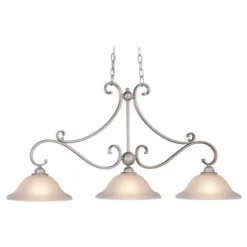 Cape Kitchen Island Pendant - Brushed Nickel