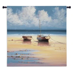 Restful Moorings Wall Tapestry