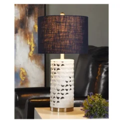 Minnow Cove Ceramic Table Lamp