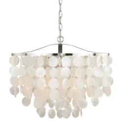 Elsa Capiz Shell Small Chandelier