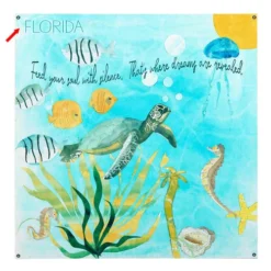 Turtle Time Personalized Wall Art
