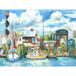 Shoreside Canvas Wall Art
