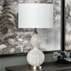 Perfect Waters Ivory Table Lamp - Set Of 2