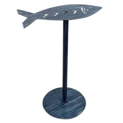 Nautical Ocean Blue Fish Drink Table
