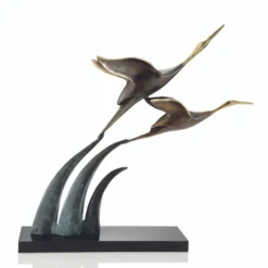 Crane Ascension Sculpture