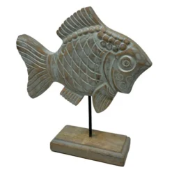 Damselfish Carved Fish