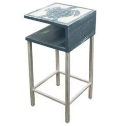 Swimming Sea Turtle End Table