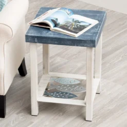 School Of Fish End Table
