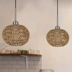 Ocean Rope Round Pendant Light
