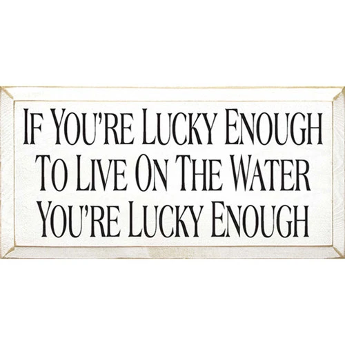 Lucky Enough Wall Art
