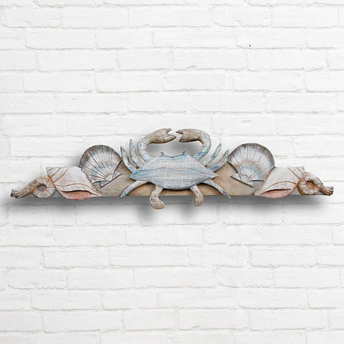 Seashells & Crab Wall Art