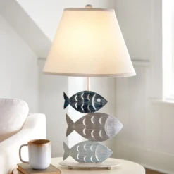 Ombre Fish Table Lamp