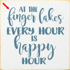 Happy Hour Personalized Wall Art