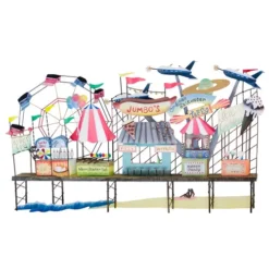 Carnival Pier Metal Wall Art