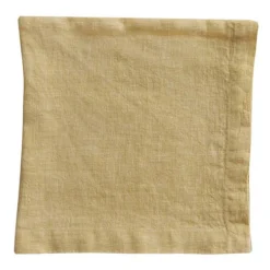 Tanned Linen Napkins - Set Of 4